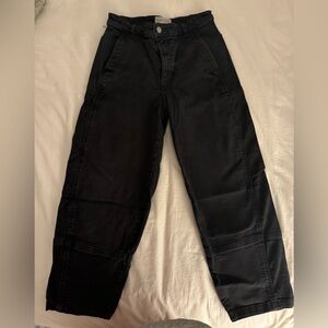 Black Everlane Barrel Jeans